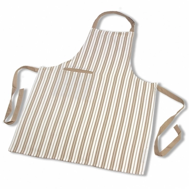 Schort KOOK Streep Beige