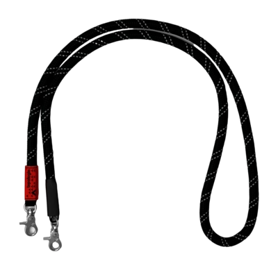 Schouderband Topologie Wares Straps 10mm Rope Strap 2.0 Black Reflective