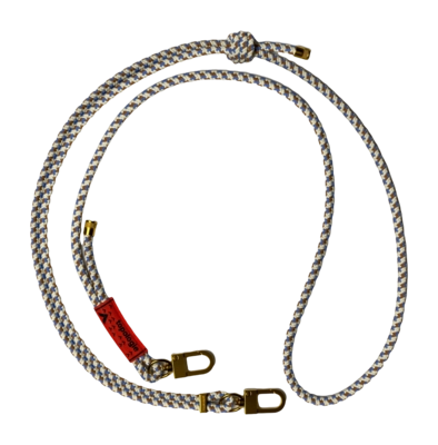 Schouderband Topologie Wares Straps 6.0mm Rope Strap Beige Purple