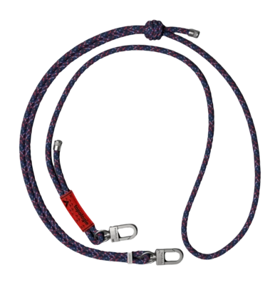 Schouderband Topologie Wares Straps 6.0mm Rope Strap Marine Blue Glitch