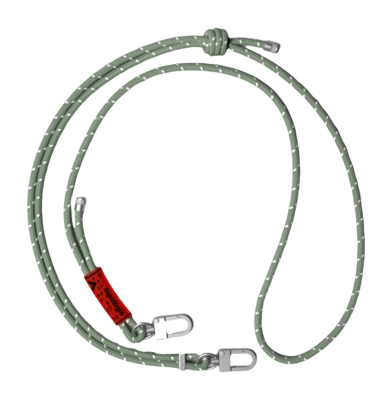 Schouderband Topologie Wares Straps 6.0mm Rope Strap Sage Reflective