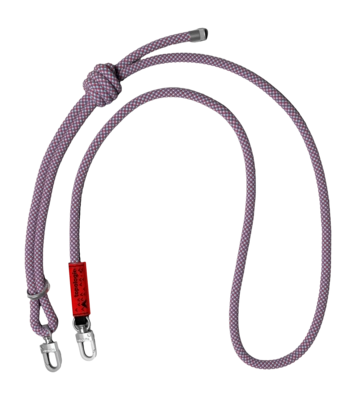 Schouderband Topologie Wares Straps 8.0mm Rope Strap Purple Aster Lattice