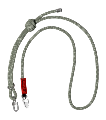 Schouderband Topologie Wares Straps 8.0mm Rope Strap Sage Lattice