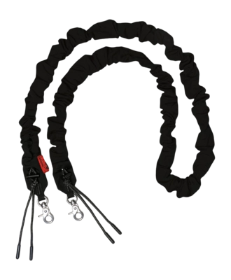 Schouderband Topologie Wares Straps Bungee Strap Black Tech Sateen