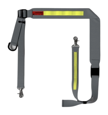 Schouderband Topologie Wares Straps Utility Sling Wide Lime Stone