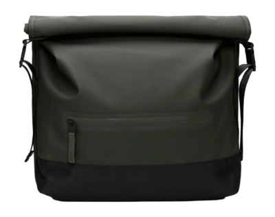 Sac Bandoulière Rains Unisexe Trail Rolltop Messenger Bag Green 25