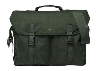 Schoudertas Sandqvist Everyday Messenger Bag Dark Green '25