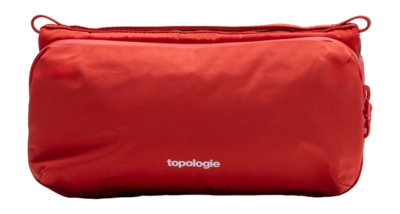 Schoudertas Topologie Wares Bags Bottle Sacoche Medium Topologie Red Tech Sateen