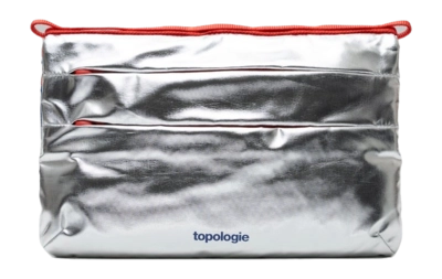 Schoudertas Topologie Wares Bags Flat Sacoche Small Satellite Metallic