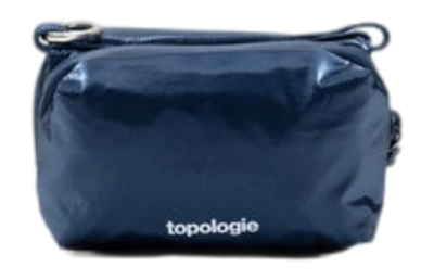 Schoudertas Topologie Wares Bags Mini Bottle Sacoche Marine Blue Metallic