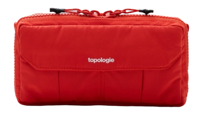 Schoudertas Topologie Wares Bags Utility Sacoche EW Topologie Red Tech Sateen