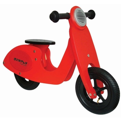 Loopfiets Simply Scooter Rood