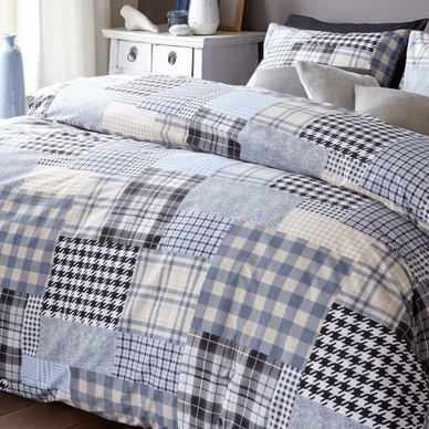 Bettwäsche Beddinghouse Scottsdale Blau Renforcé