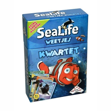 Kaartspel Identity Games Sealife Kwartet