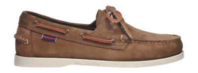 Sebago Men Docksides Portland Nubuck Dark Brown