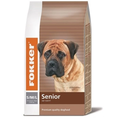 Hondenbrokken Fokker Senior 15 kg