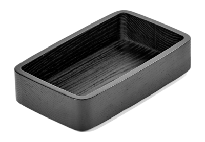 Serving Board Serax Passe-Partout Kitchen & Table By Vincent Black 20 x 12 x 4.5 cm