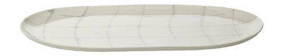 Serveerschaal Serax Zuma Tableware By Kelly Wearstler White 46 x 27 x 2 cm