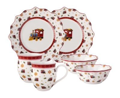 Servies Villeroy & Boch Toy's Delight 2025 Locomotief (6-Delig)