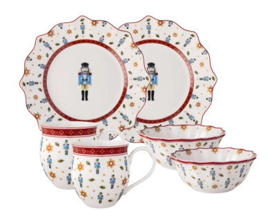 Servies Villeroy & Boch Toy's Delight 2025 Notenkraker (6-Delig)