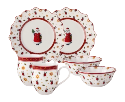 Servies Villeroy & Boch Toy's Delight 2025 Santa (6-Delig)
