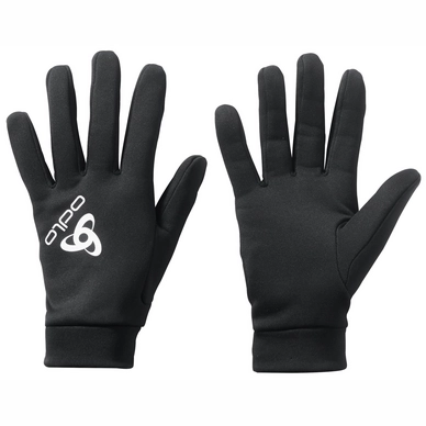 Handschuhe Odlo Gloves Stretchfleece Liner Schwarz