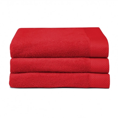 Handdoek Seahorse Pure Red (set van 3)
