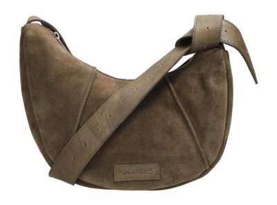 Shabbies Amsterdam Women Platamini Oiled Suède Dark Taupe