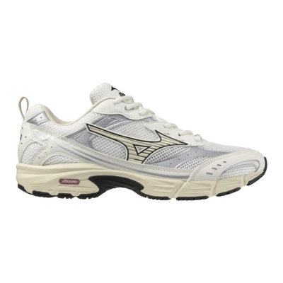 Sneaker Mizuno MXR Retro Unisex Snow White Pristine Silver Silver