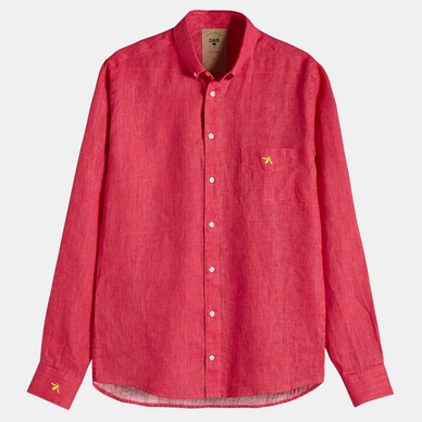Shirt OAS Men Pink Bee Linen Shirt