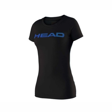 T-Shirt de Tennis HEAD Transition Women Lucy T-Shirt Black Navy