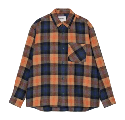 Hemd Carhartt WIP L/S Dern Unisex Check Sycamore Tree