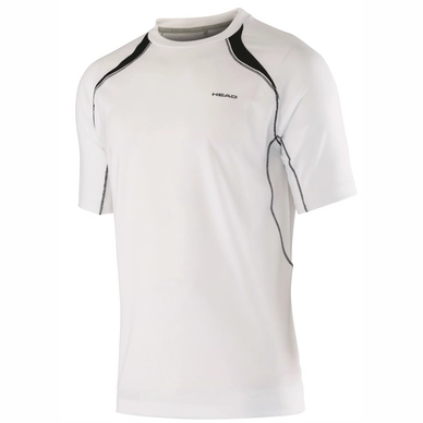 Tennisshirt HEAD Club M Technical White