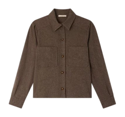 Shirt Sessùn Women Theowool Warm Stone