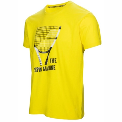 Tennisshirt Babolat Core Pure A/D Tee Boy Aero Yellow