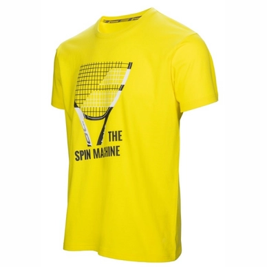 T-shirt de Tennis Babolat Core Pure A/S/D Tee Men Aero Yellow