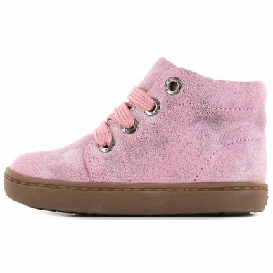 Chaussures Bébé Shoesme Girls Bootie Pink Metallic