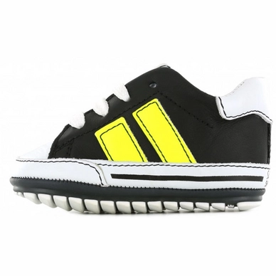 Chaussures Bébé Shoesme Garçons Yellow Stripes White