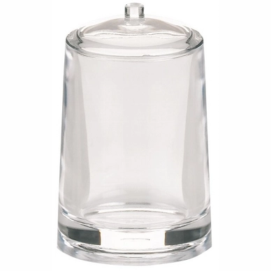 Cotton Pad Holder Kela Sinfonie Transparent