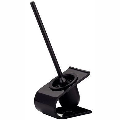 Toilet Brush Kela Liam Black