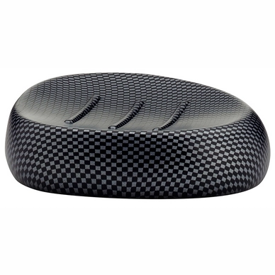 Soap Dish Kela Moiree Black
