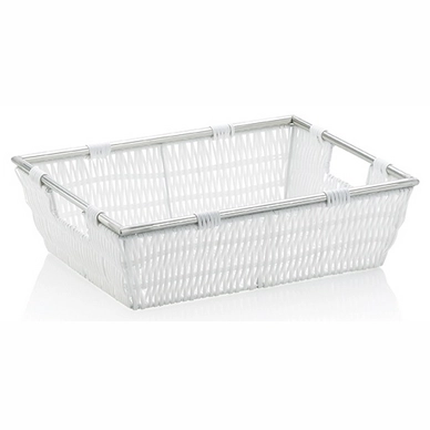 Storage Basket Kela Noblesse 33 White