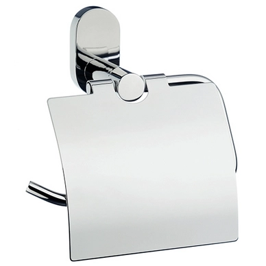 WC rolhouder Kela Lucido Met Klep Silver Shining