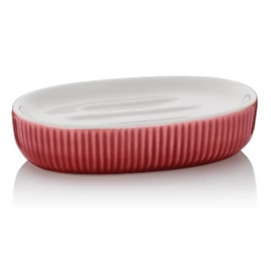 Soap Dish Kela Ava Raspberry Red