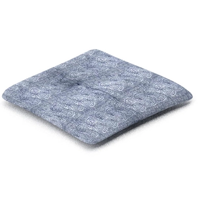 Sierkussen Hartman Cavo Blue Groot