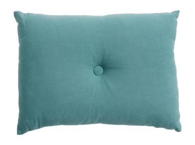 Sierkussen HAY Dot Cushion Linen Petrol (45 x 60 cm)