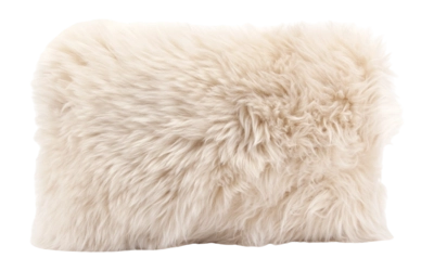 Sierkussen Warmbat Cushion Merino Wool Blush (43 x 28 cm)