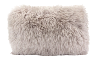 Sierkussen Warmbat Cushion Merino Wool Taupe (43 x 28 cm)