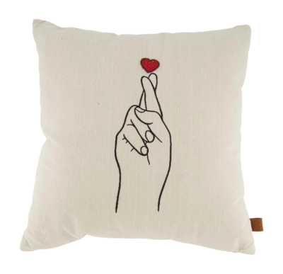 Sierkussen Zusss Hand Peper En Zout (45 x 45 cm)