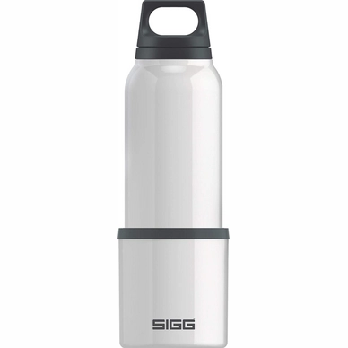 Thermal Bottle Sigg Hot & Cold ONE 0.5L Inc. Cup White